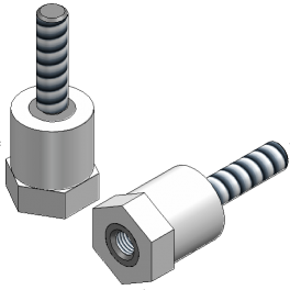 Insulator HC2122 Male 8X15 Male 8X10